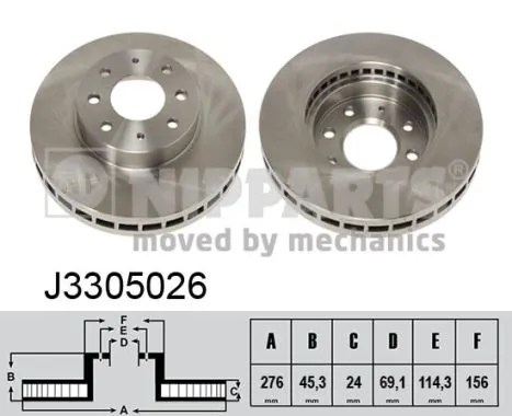 Купить MB895098 Chrysler Ротор тормозной