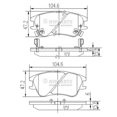 Колодки Onnuri 5810102A20 цена, от 12.78 USD