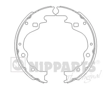 Тормоза рабочие задние ножные и тормозные барабаны Mintye MS3349 цена, от 28.35 USD