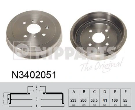 Барабан тормозной задний BYD LK3502111 цена, от 60.17 USD