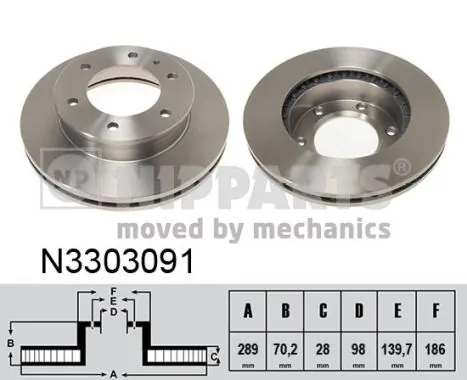 Тормоз дисковый передний Cifam 8001214 цена, от 45.26 USD