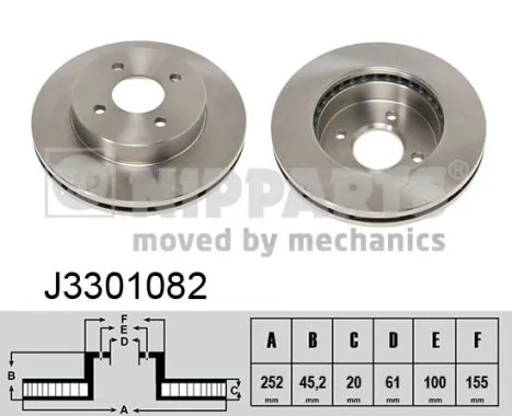 Тормоз дисковый передний Toko cars T2314069 цена, от 23.56 USD