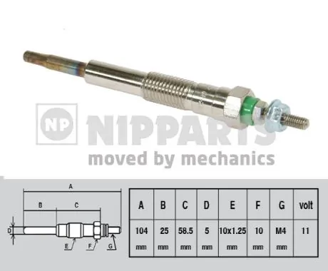 DP63 NGK Свечи накаливания