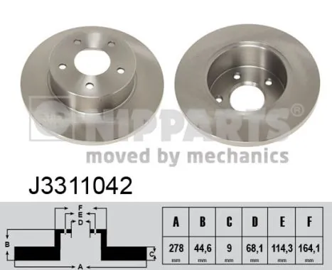 Тормозные диски PRD5180 Protechnic