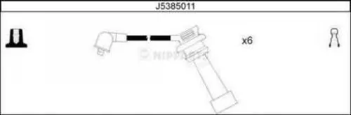 MSK872 Magneti Marelli Провода высоковольтные