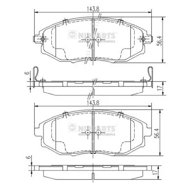 Колодки Frico 1113FC цена, от 17.97 USD
