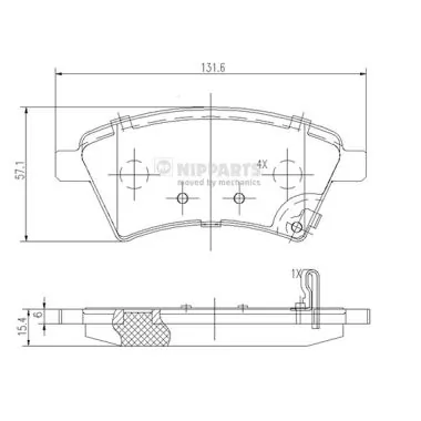 Купить 0000121501 Renault (RVI) Колодки тормозные