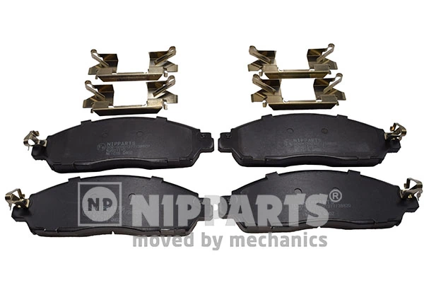 Sapatas do freio dianteiras de disco Nissan Navara NP300 IV D23, D23T