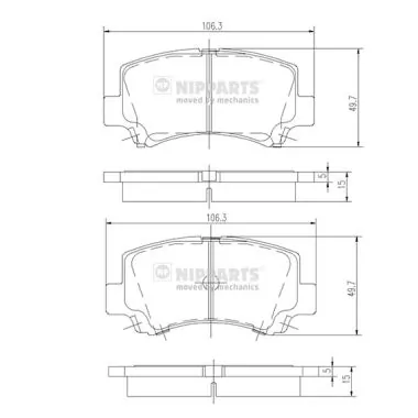 S700429 Polcar Колодки передние