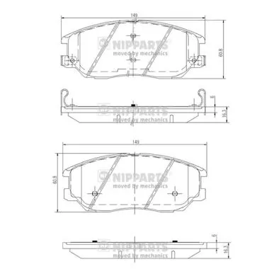 Колодки Polcar S700267 цена, от 28.75 USD