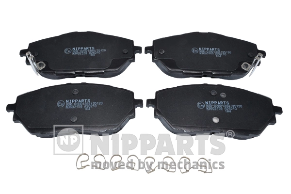  Sapatas do freio dianteiras de disco Toyota C-HR hatchback (X10) (2016 - 2026) 