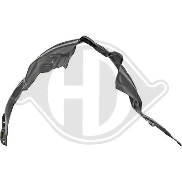 Guarda-barras direito do pára-lama dianteiro Mitsubishi Outlander 1 CU