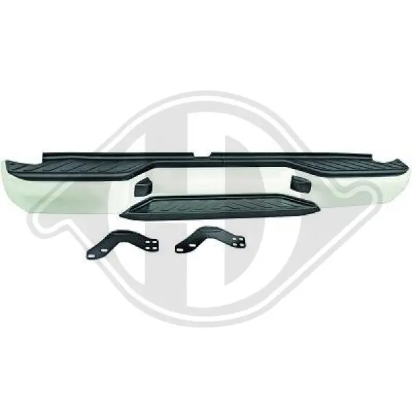 Pára-choque traseiro Nissan Navara D40