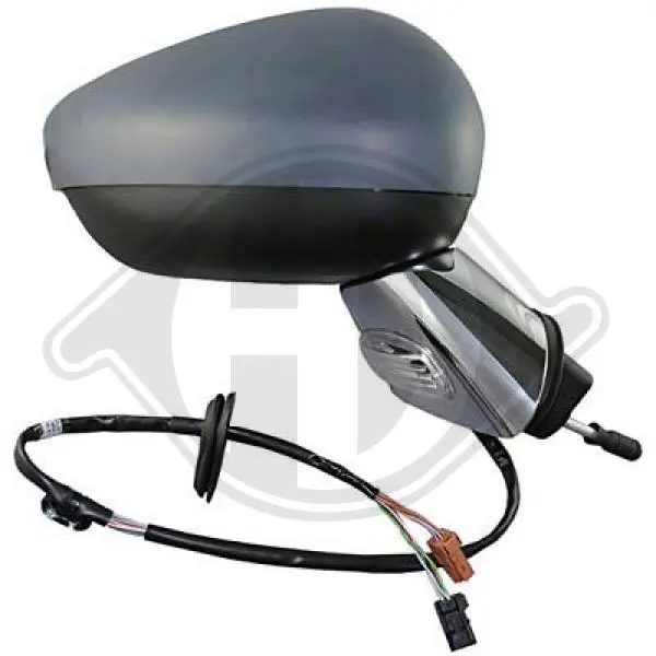 Espelho de retrovisão esquerdo 00008154AS Peugeot/Citroen