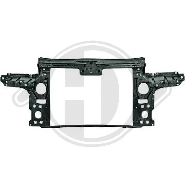 Suporte do radiador montado (painel de montagem de fixação das luzes) Volkswagen Touareg I 7LA, 7L6, 7L7