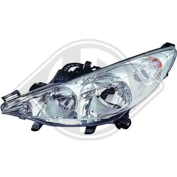  Левая фара Peugeot 207 
