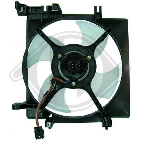 Ventilador elétrico de esfriamento montado (motor + roda de aletas) Subaru Outback 3 B13, BP