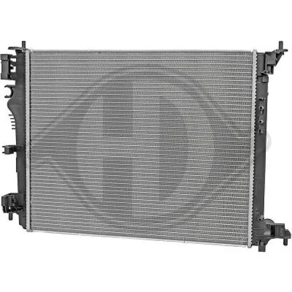 Radiador de esfriamento de motor Renault Megane 4 LV