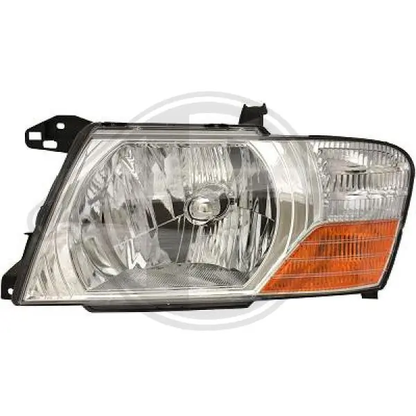  Левая фара Mitsubishi Pajero 3