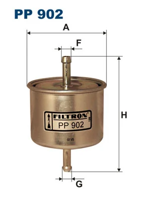 Фильтр тонкой очистки топлива NIPPON MOTORS F218 цена, от 5.26 USD