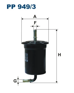 Фильтр тонкой очистки топлива AMP/Paradowscy FF0611 цена, от 3.77 USD