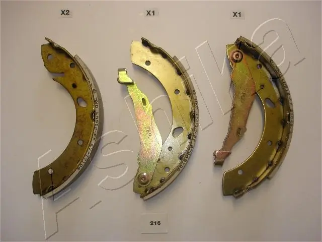 Задние барабанные колодки C02060 Kashiyama