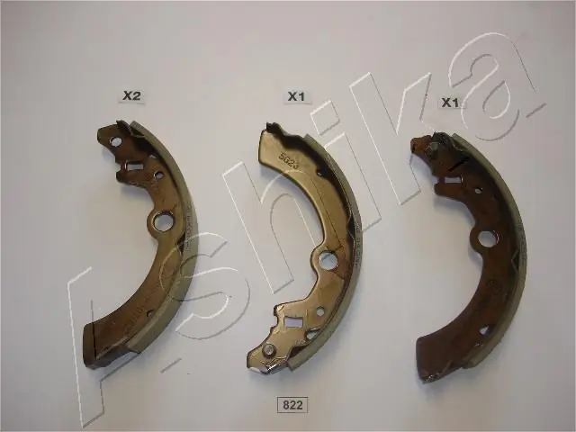 Купить C08021JC Japan Cars Задние барабанные тормозные колодки