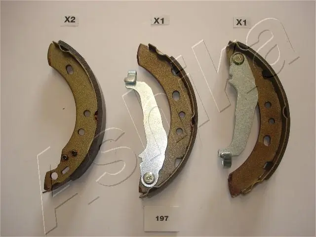 Купить C01055 Kashiyama Задние барабанные тормозные колодки