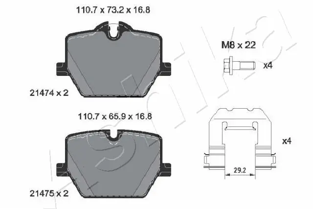 DP42415R EBC Brakes Колодки тормозные дисковые комплект