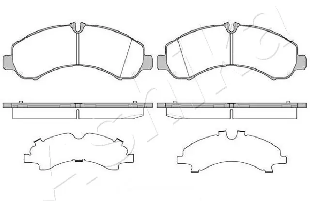 Купить MK530890 Mitsubishi Колодки тормозные