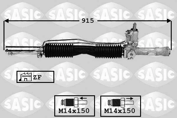 7847955112 ZF Parts Управление рулевое в сборе