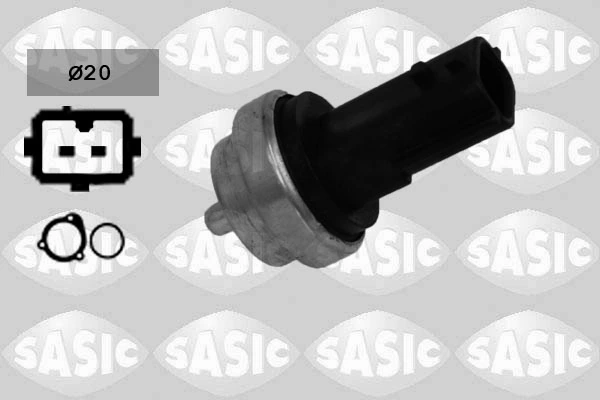 Compre Sensor de temperatura do fluido de esfriamento Nissan Qashqai 2