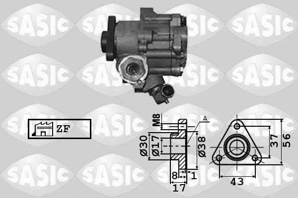 ГУР руля на Fiat Uno  146A