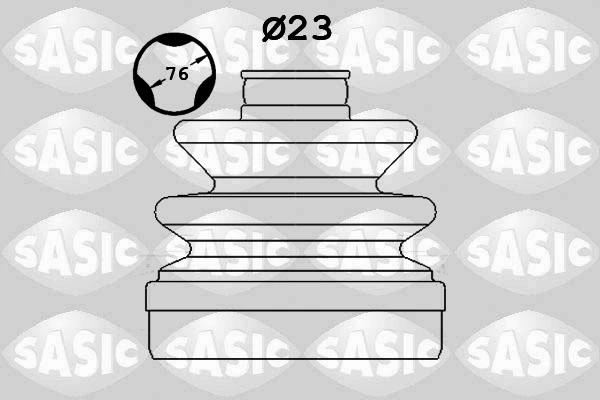 Пыльник шарнира угловых скоростей внутренний передний DAC KA0028 цена, от 14.03 USD