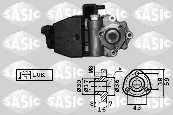 Купить ORK0024662601 GP Насос рулевого управления