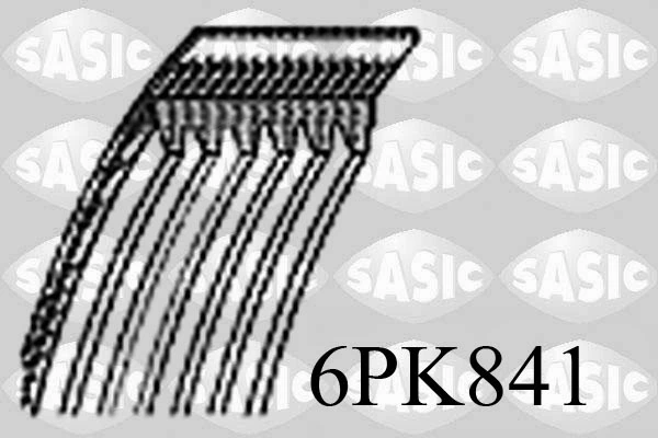 Ремень генератора 6PK845 TOP Drive