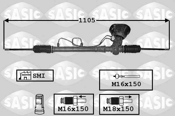 Рулевая рейка RE9250 AGR