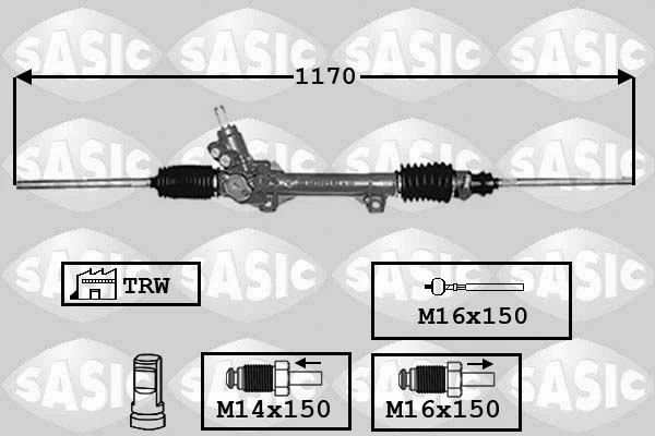 Реечный рулевой механизм Citroen Berlingo фургон (M) (1996 - 2008) цена, от 201.02 USD