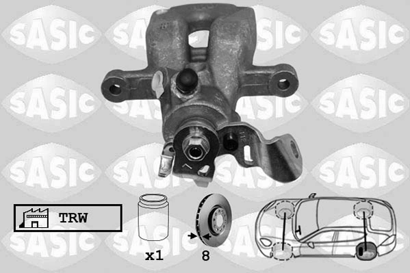 Задний левый суппорт AND 37615099 цена, от 71.94 USD