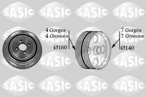Шкив коленвала (демпфер) Continental/Siemens VD1140 цена, от 65.17 USD