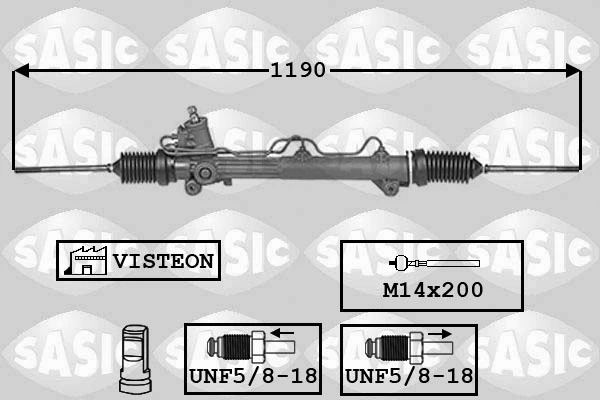 Рулевая рейка SR2700 ERA Benelux