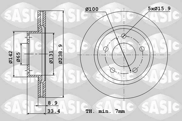 Задний тормозной диск Brembo 8914875 цена, от 24.67 USD