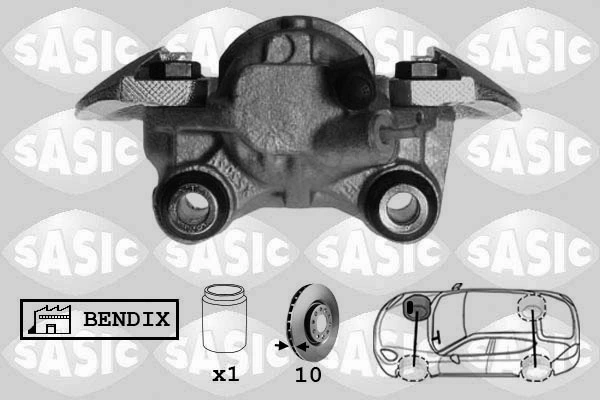 Купить 440069 Peugeot/Citroen Суппорт тормозной передний правый