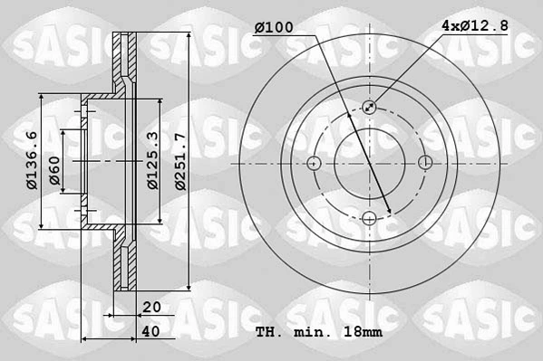 Передние тормозные диски 672622 VALEO