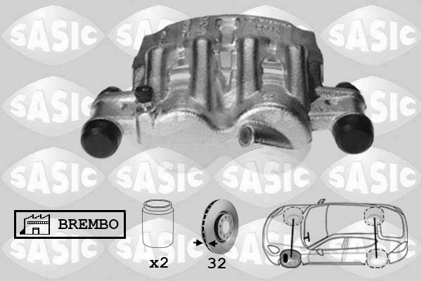 Супорт тормзной ERA BC63916 цена, от 62.53 USD