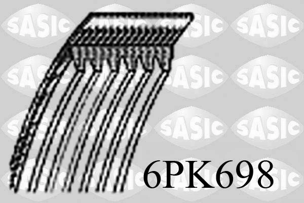 Купить 6PK698 Bosch Ремень генератора