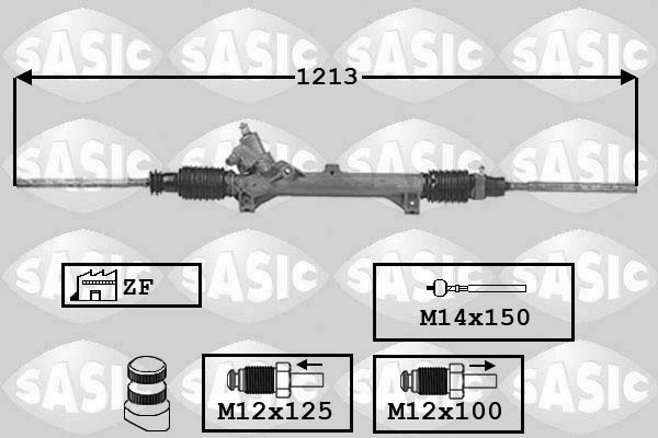 Купить R2061 Motorherz Рулевая рейка