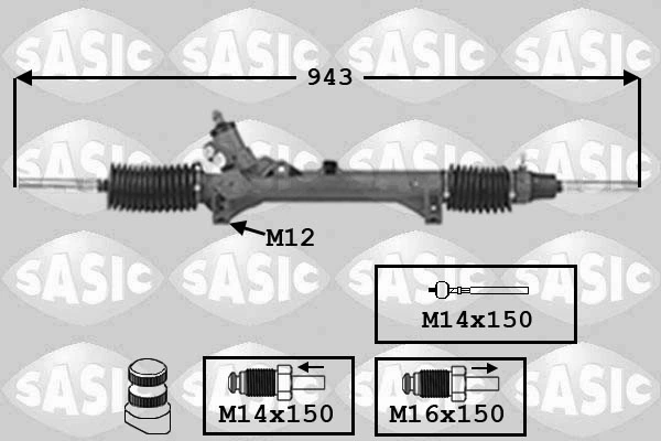 Реечный рулевой механизм Motorherz R2620 цена, от 209.16 USD