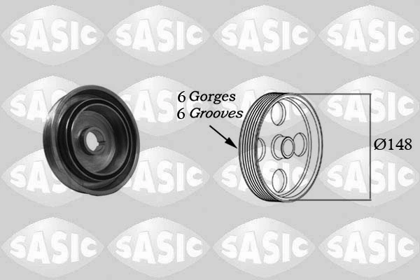Шкив коленвала (демпфер) Continental/Siemens VD1182 цена, от 70.41 USD