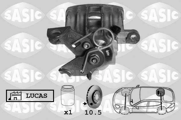 Тормозной суппорт правый задний Bosch 986474156 цена, от 48.19 USD